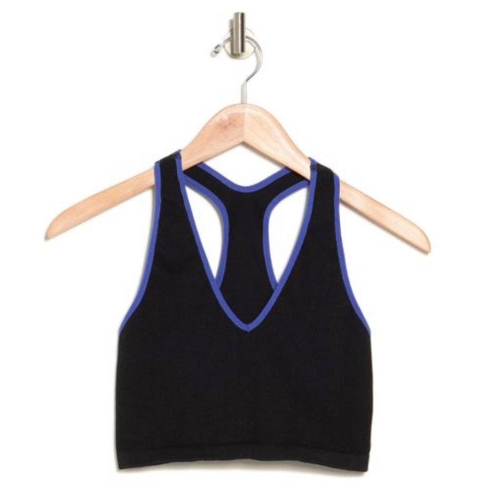 Free People Movement Free Throw Ribbed Cropped Tank Size Small